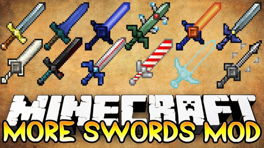 More Swords Mod 1.8.9, 1.7.10 (More Enchantments) 1