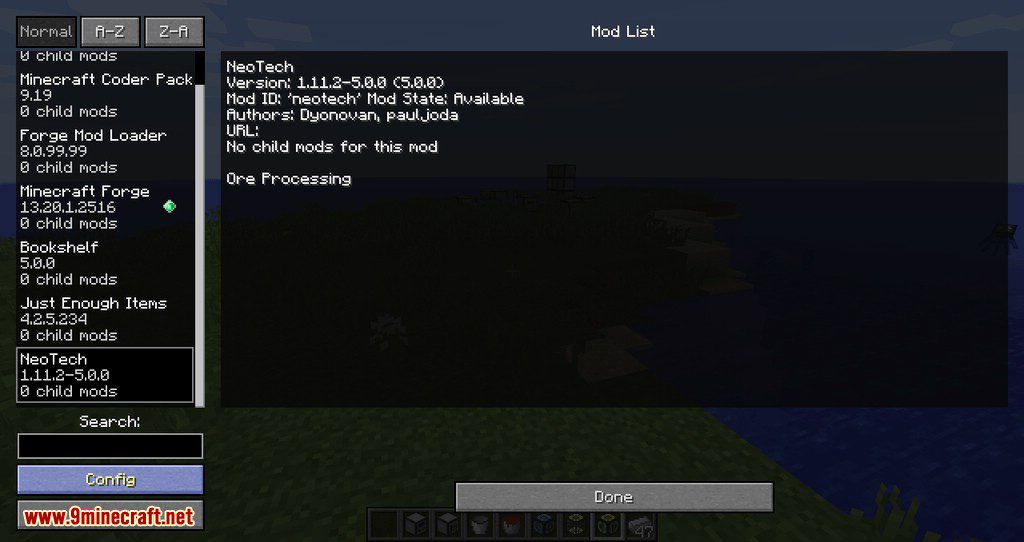 NeoTech Mod 1.11.2, 1.10.2 (Automated Ores Process) 10