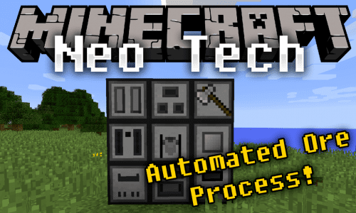 NeoTech Mod 1.11.2, 1.10.2 (Automated Ores Process) Thumbnail