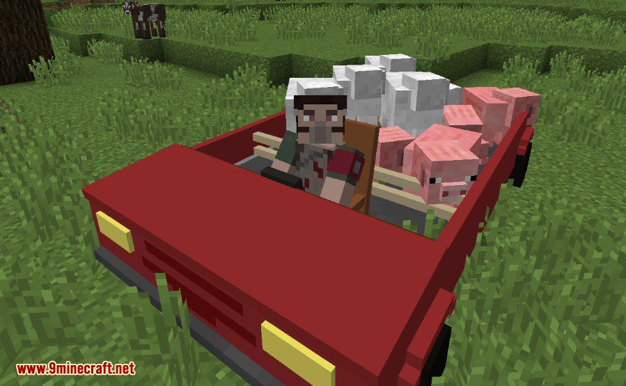 Personal Cars Mod 1.12.2, 1.11.2 (Just Driving Around) 7