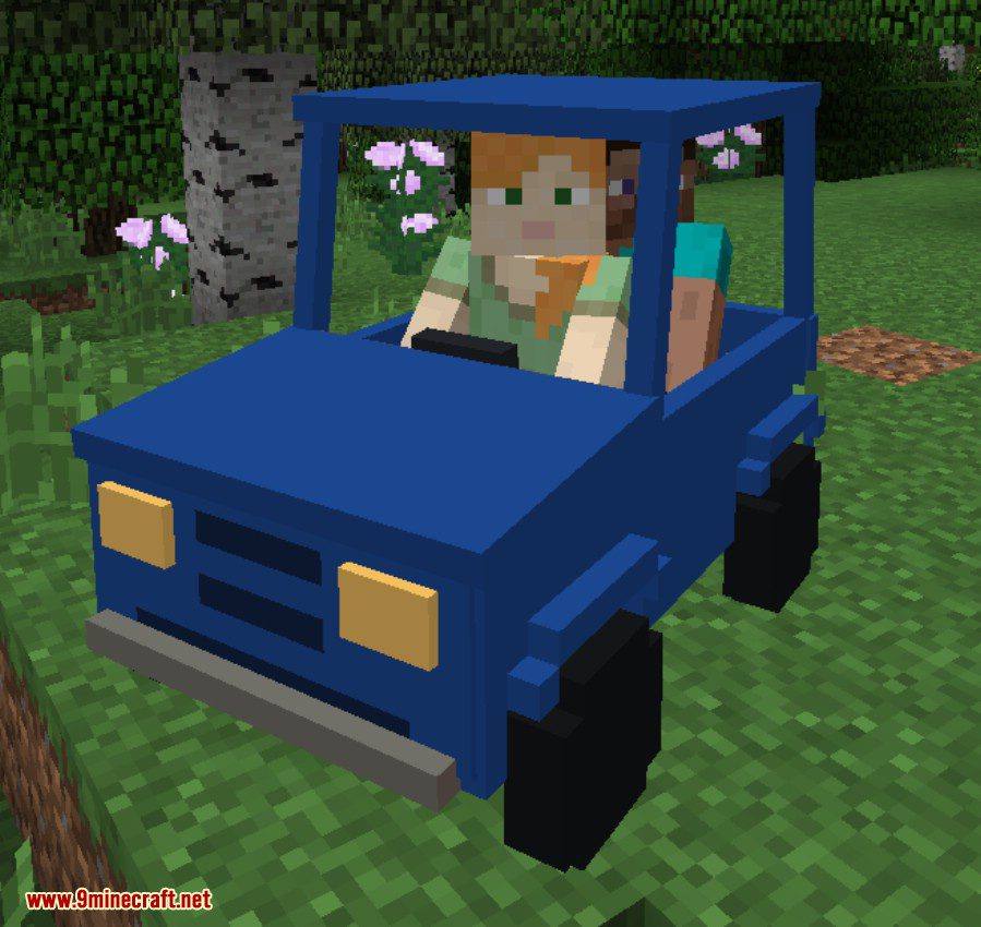 Personal Cars Mod 1.12.2, 1.11.2 (Just Driving Around) 8