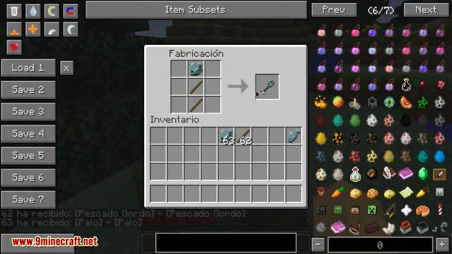 Pescado Mod 1.7.10 (Make Armor Out of Fish) 7