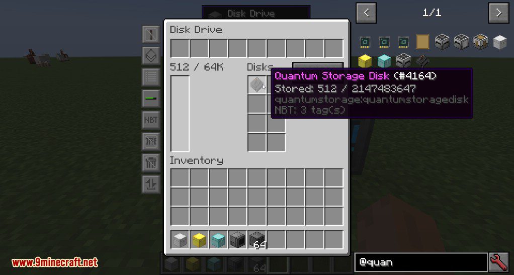 Quantum Storage Mod 1.16.5, 1.15.2 (Deep Storage Unit) 12