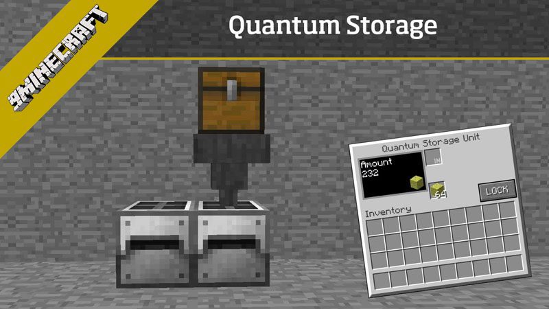 Quantum Storage Mod 1.16.5, 1.15.2 (Deep Storage Unit) 1