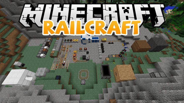 Railcraft Mod 1.12.2, 1.10.2 (Rails, Carts, Tracks and Structures) 1