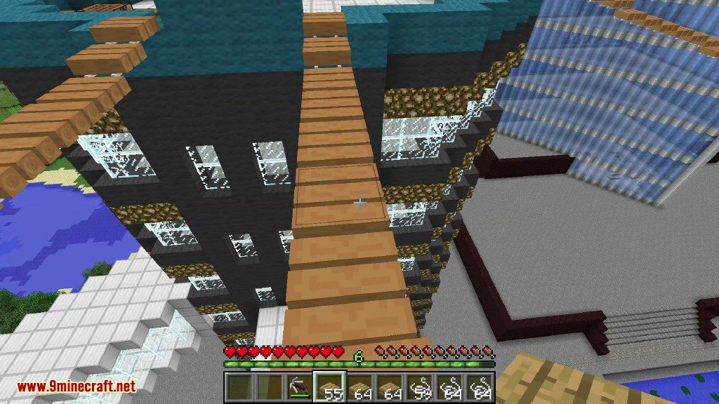 Rope Bridge Mod 1.16.5, 1.15.2 (Grappling Gun, Custom Bridges) 19