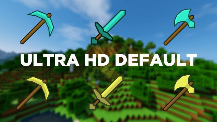 Ultra HD Default Resource Pack 1.11.2, 1.10.2 1