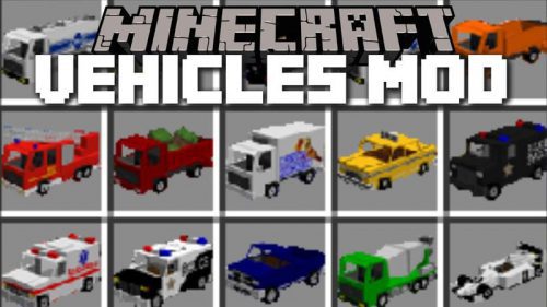 Vehicles Mod (1.10.2, 1.8.9) – Motorcycles, Planes, Bikes Thumbnail