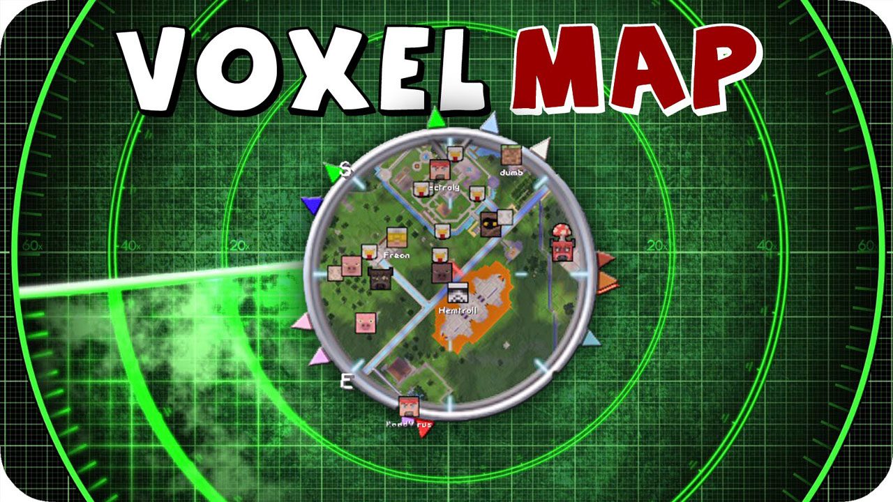 VoxelMap Mod (1.19.2, 1.18.2) - Minimap in Minecraft 1