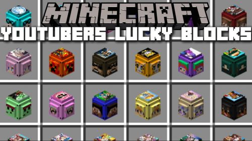 Youtuber’s Lucky Blocks Mod 1.12, 1.11.2 Thumbnail