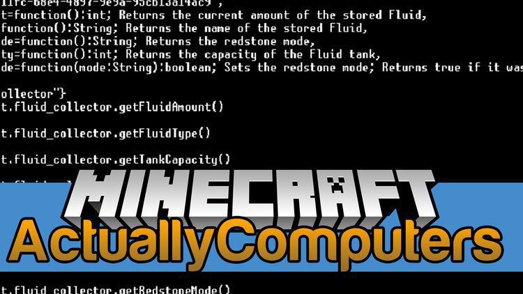 ActuallyComputers Mod 1.12.2, 1.11.2 (Actually Additions + OpenComputers) 1