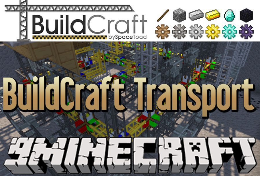 BuildCraft Transport Module 1.12.2, 1.11.2 1