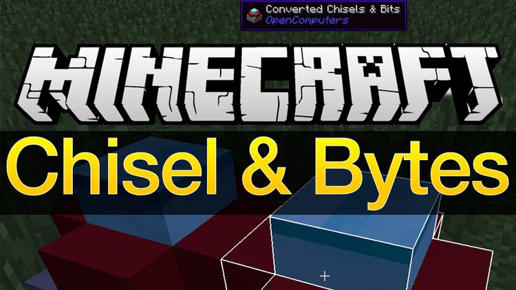 Chisels & Bytes Mod (1.11.2, 1.10.2) - An Addon for Chisels & Bits Mod 1