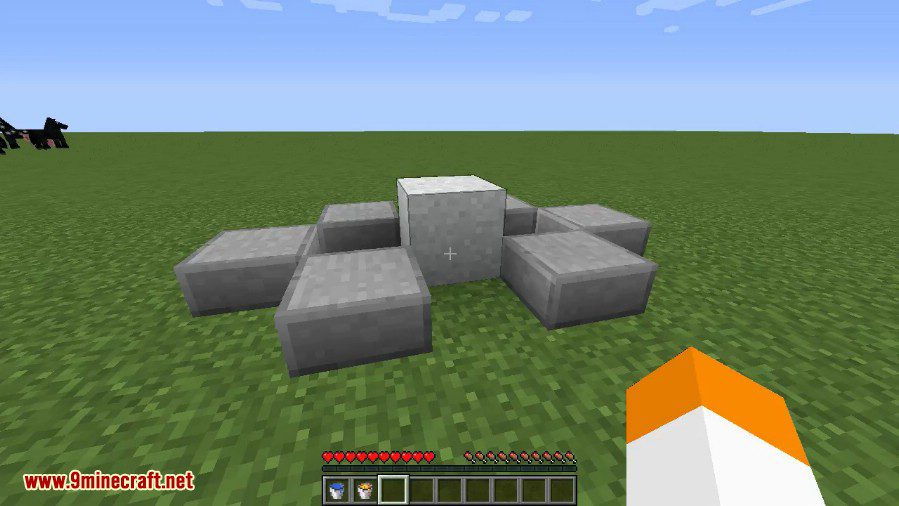 Concrete Mod 1.12.2, 1.11.2 (Concrete Powder and Blocks) 4