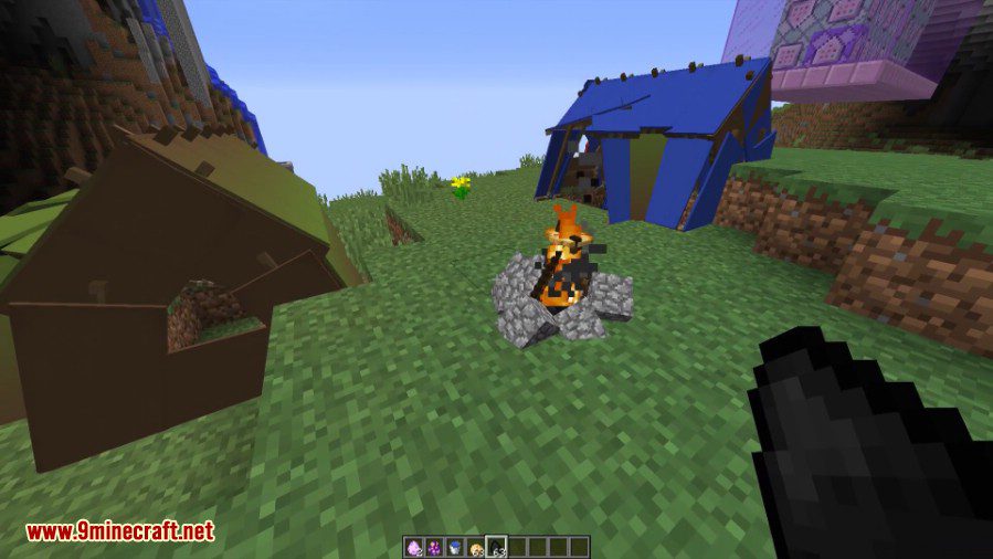 Customizable Tents, Camping Tools Command Block 1.11.2 7