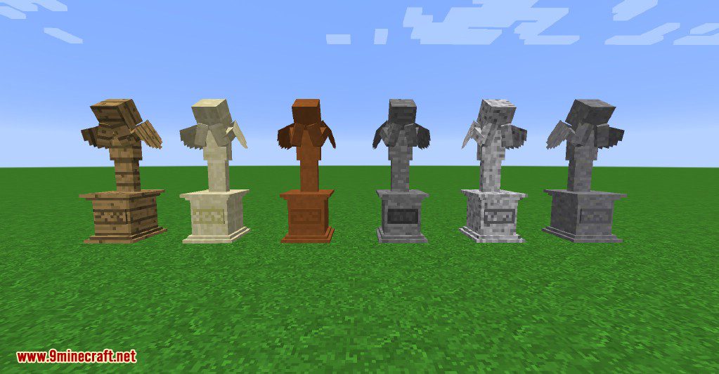 Gravestone Extended Mod 1.12.2, 1.11.2 (Memorials, Candles...) 8