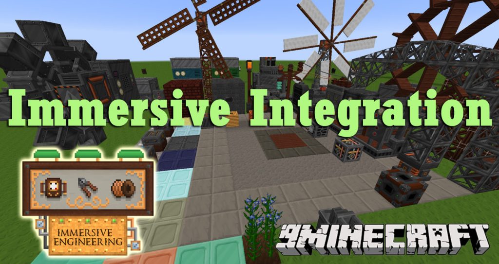 Immersive Integration Mod 1.7.10 (Redstone Wire) 1