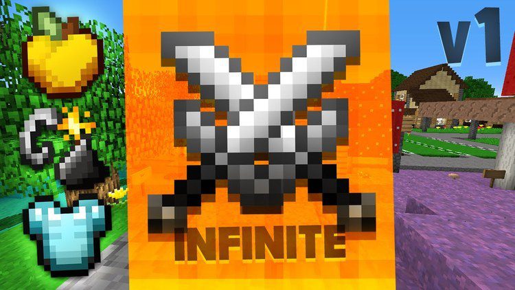 Infinite 3D PvP Resource Pack 1.12.2, 1.11.2 1