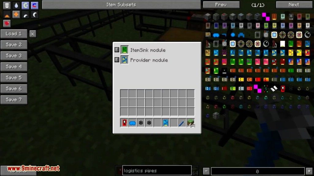 Logistics Pipes Mod 1.12.2, 1.7.10 (Buildcraft Pipe System) 14