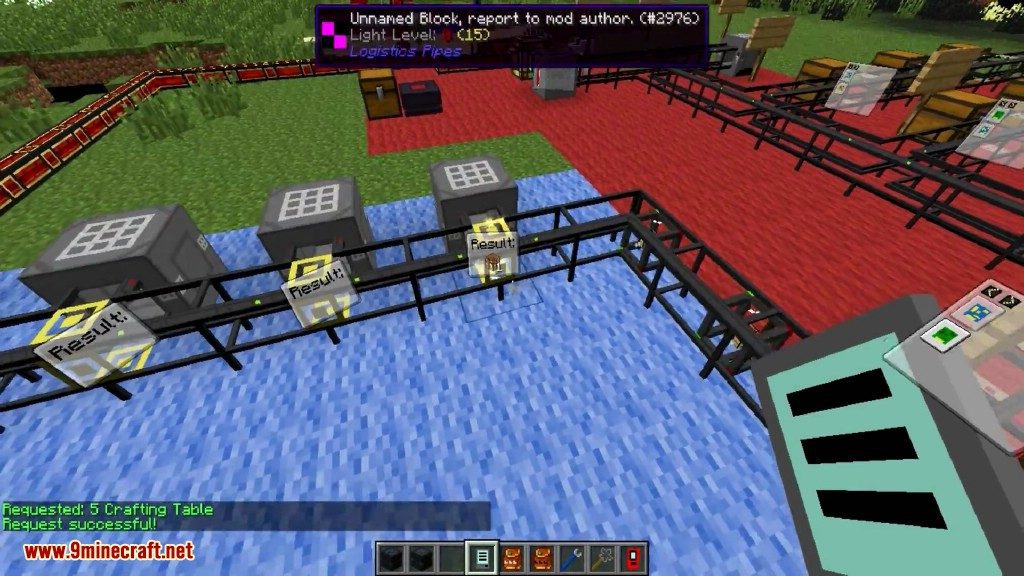 Logistics Pipes Mod 1.12.2, 1.7.10 (Buildcraft Pipe System) 22