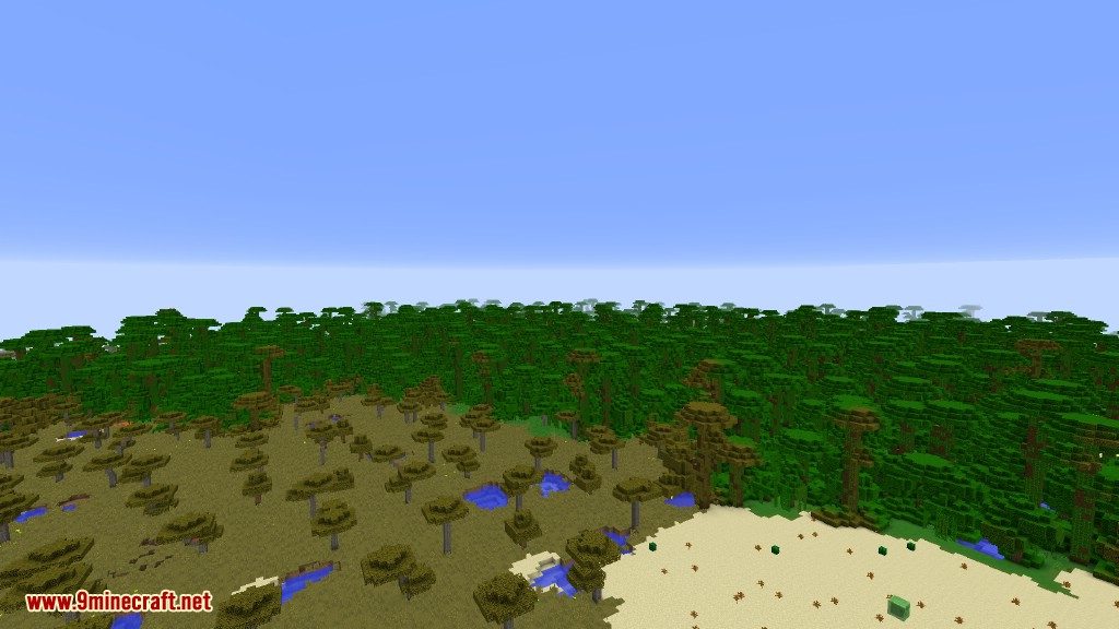 Open Terrain Generator Flatlands Mod 1.12.2, 1.11.2 3