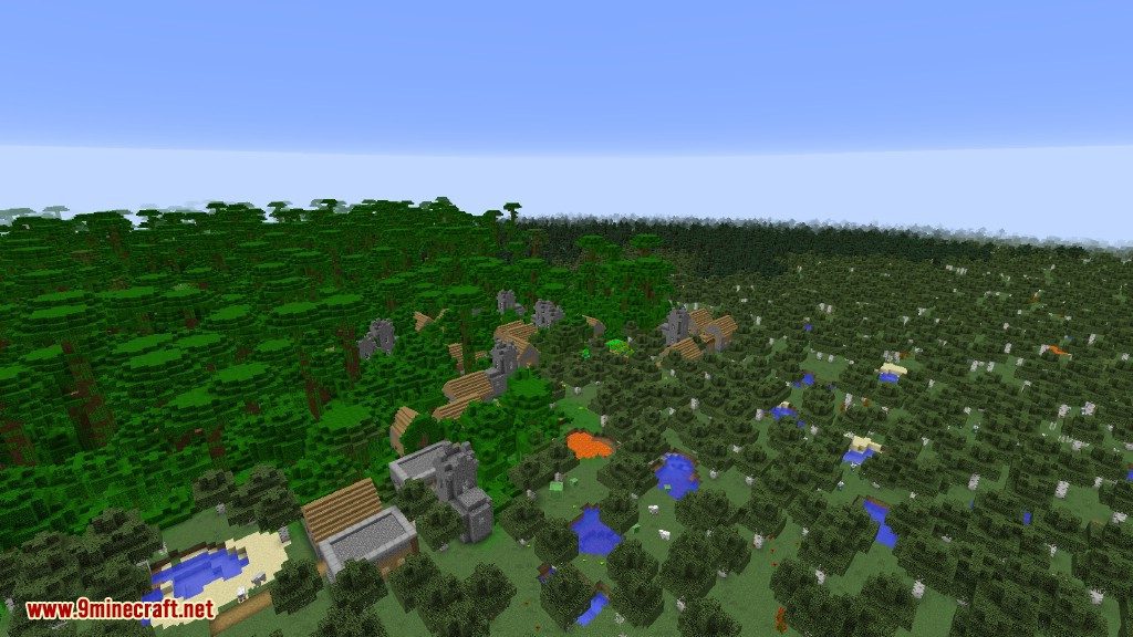 Open Terrain Generator Flatlands Mod 1.12.2, 1.11.2 7