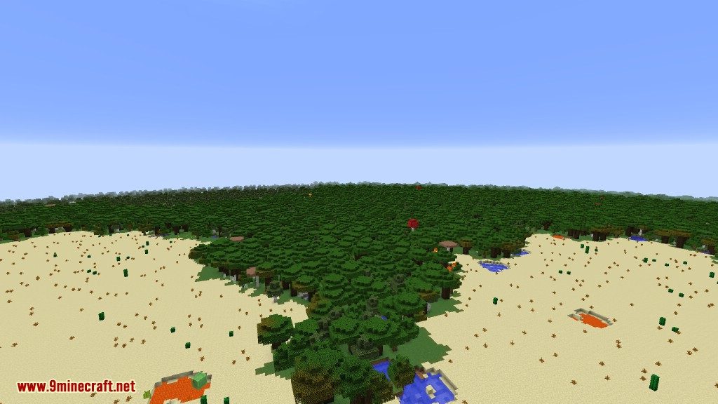 Open Terrain Generator Flatlands Mod 1.12.2, 1.11.2 8