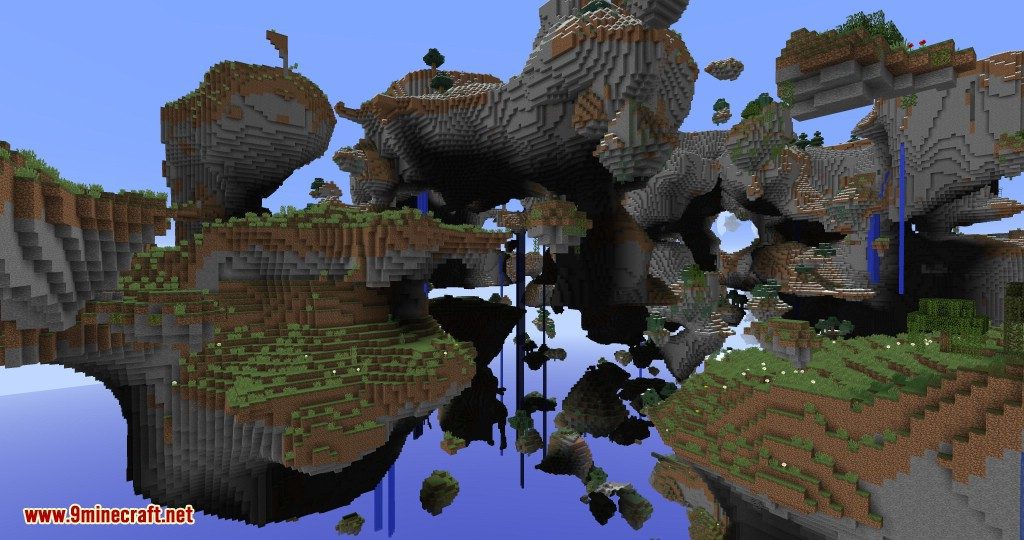 Open Terrain Generator Skylands Mod 1.16.5, 1.12.2 7