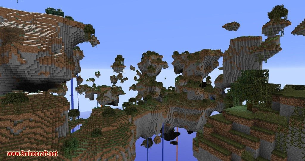 Open Terrain Generator Skylands Mod 1.16.5, 1.12.2 8