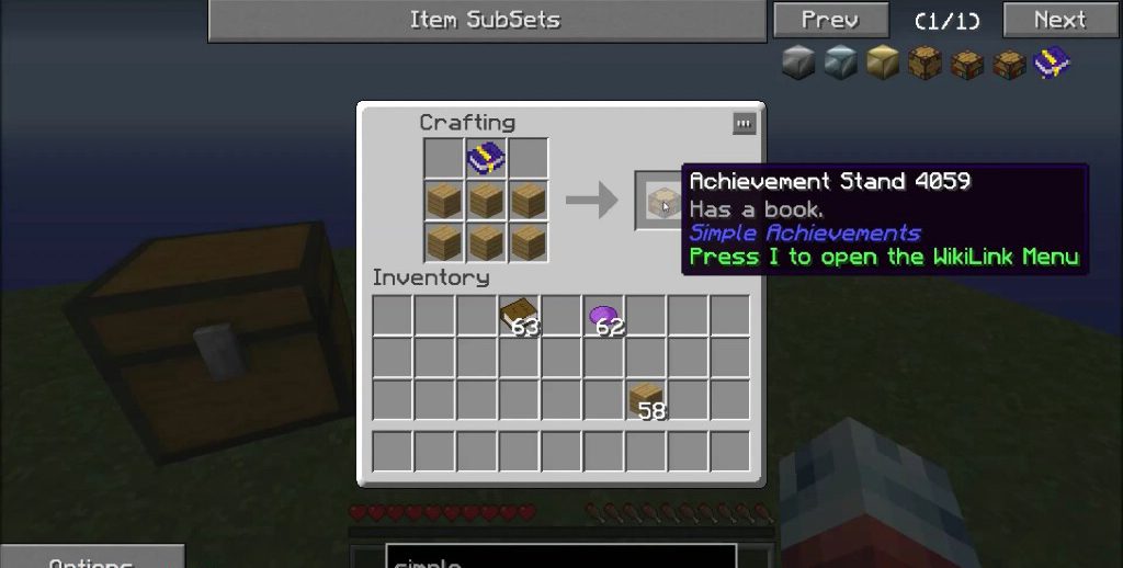 Simple Achievements Mod 1.10.2, 1.7.10 (Create Progress Book) 16