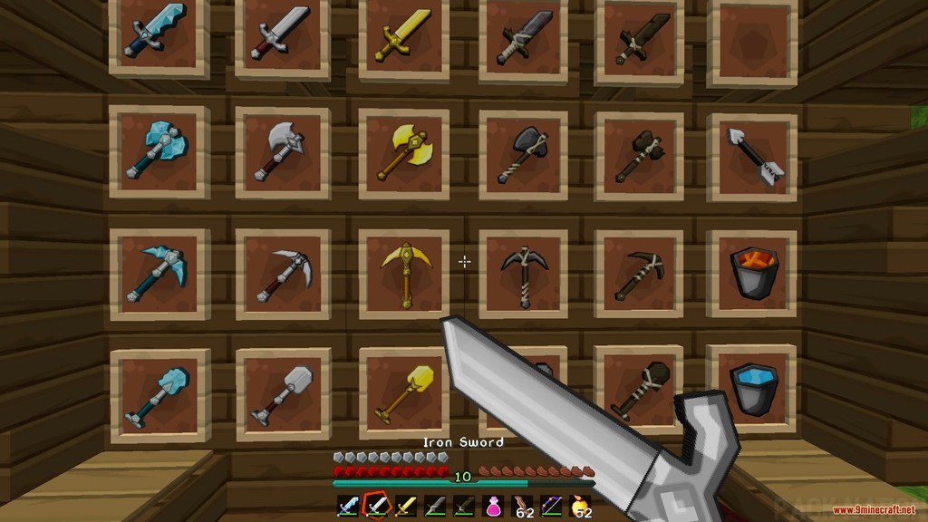 Sphax Animated PvP Resource Pack 1.11.2, 1.10.2 3