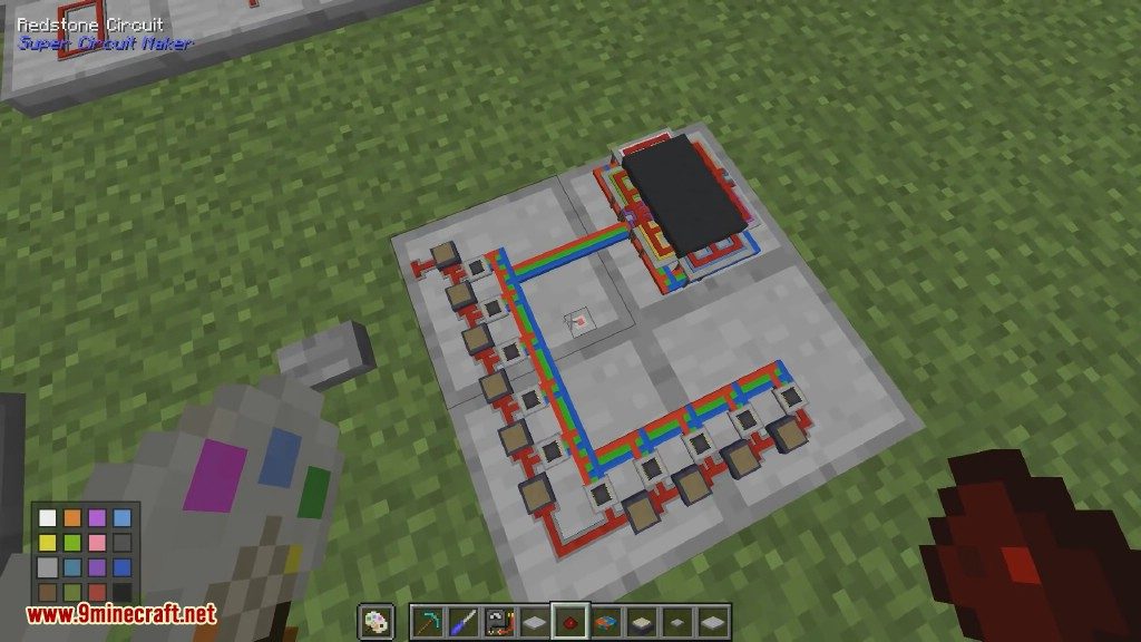 Super Circuit Maker Mod (1.18.2, 1.10.2) - Creating a Complex Circuit 16