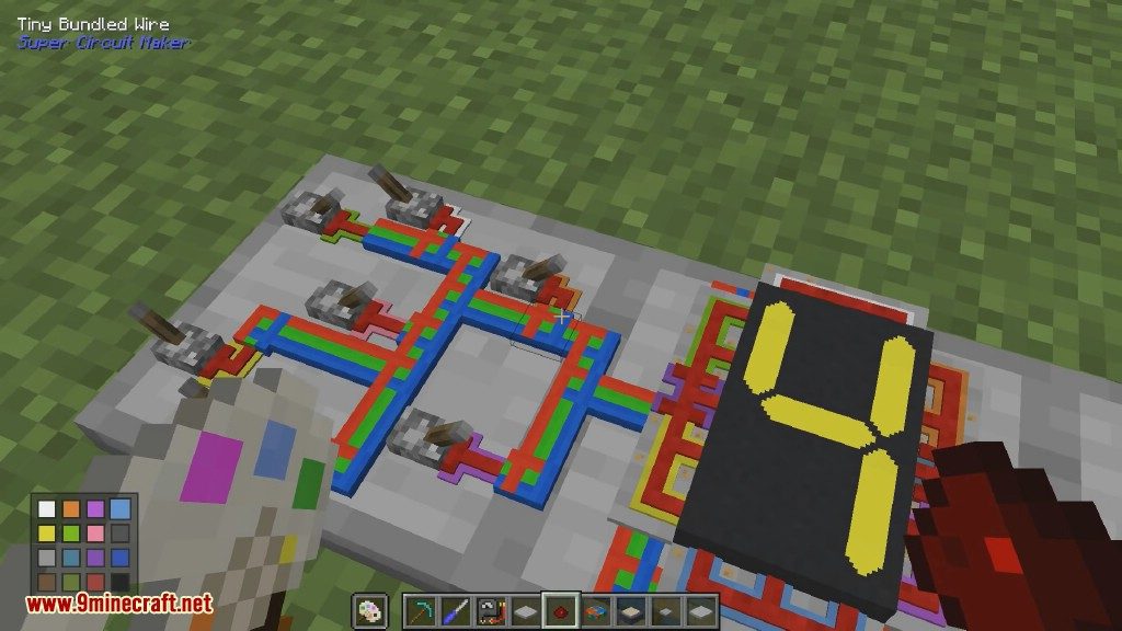 Super Circuit Maker Mod (1.18.2, 1.10.2) - Creating a Complex Circuit 18