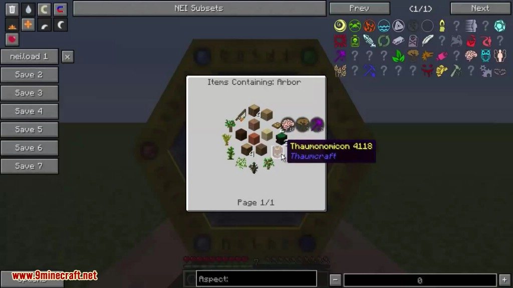 Thaumcraft NEI Plugin 1.7.10 (Recipes in Thaumonomicon) 15