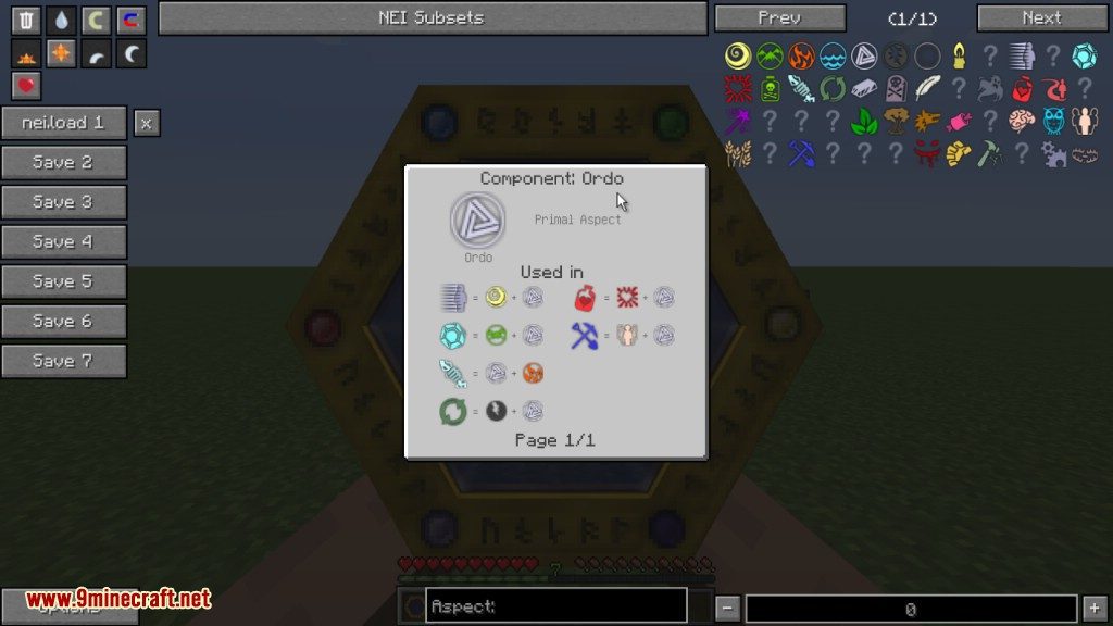 Thaumcraft NEI Plugin 1.7.10 (Recipes in Thaumonomicon) 5