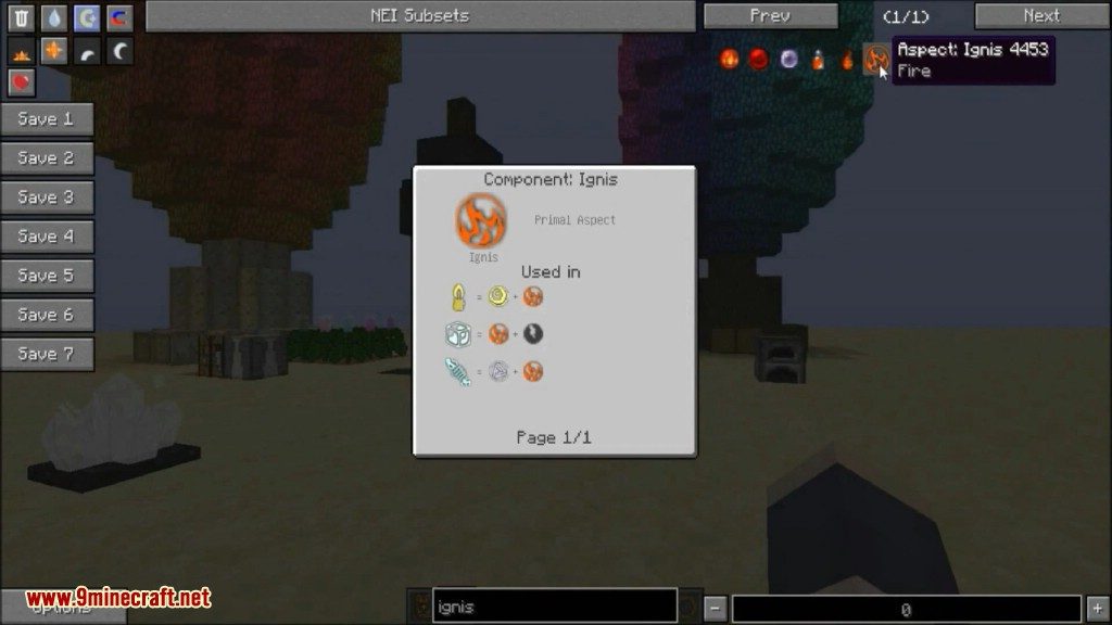 Thaumcraft NEI Plugin 1.7.10 (Recipes in Thaumonomicon) 7