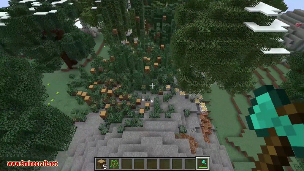 Timberjack Mod 1.12.2, 1.11.2 (Timber, Treecapitator, Natural Tree Felling) 12