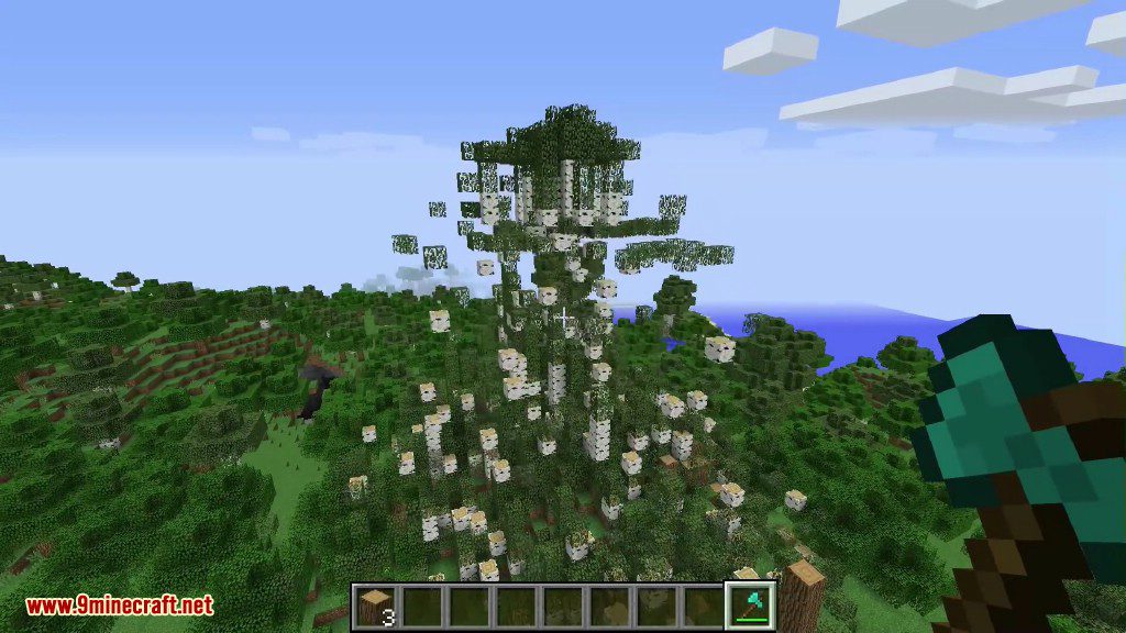 Timberjack Mod 1.12.2, 1.11.2 (Timber, Treecapitator, Natural Tree Felling) 9