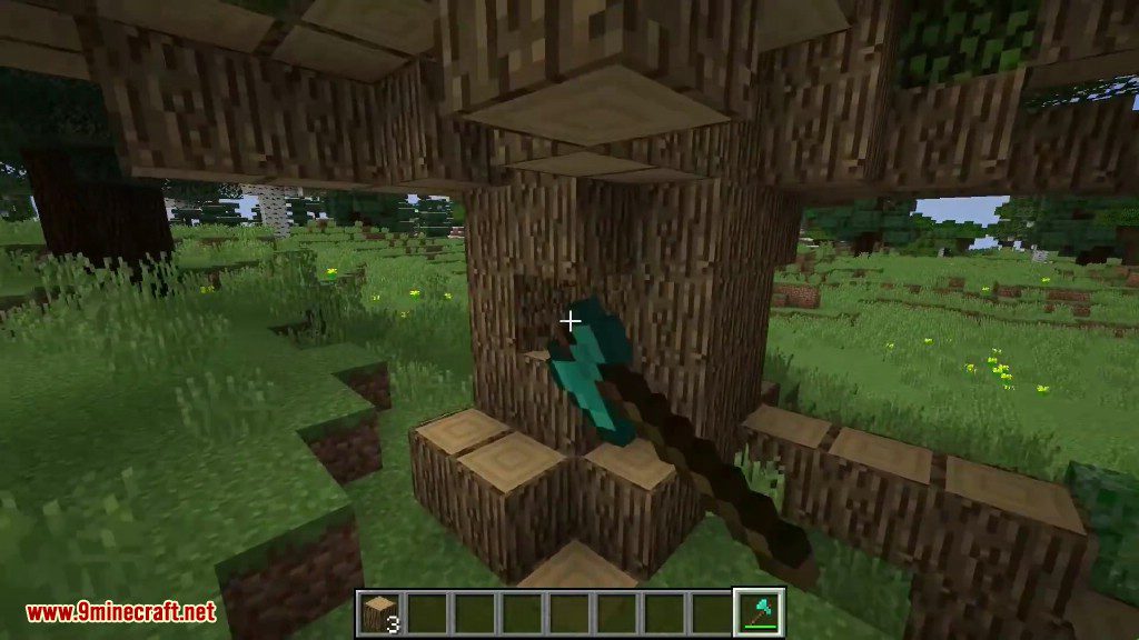 Timberjack Mod 1.12.2, 1.11.2 (Timber, Treecapitator, Natural Tree Felling) 10