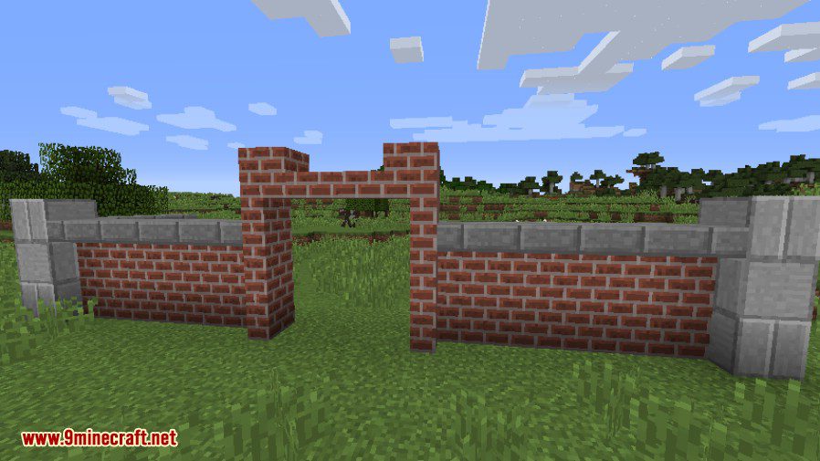 Vertical Slabs Mod 1.11.2 for Minecraft 2