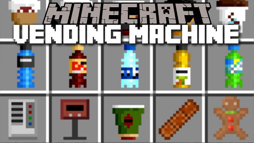 Wizard's Vending Machine Mod 1.10.2 (Functional Machines) 1