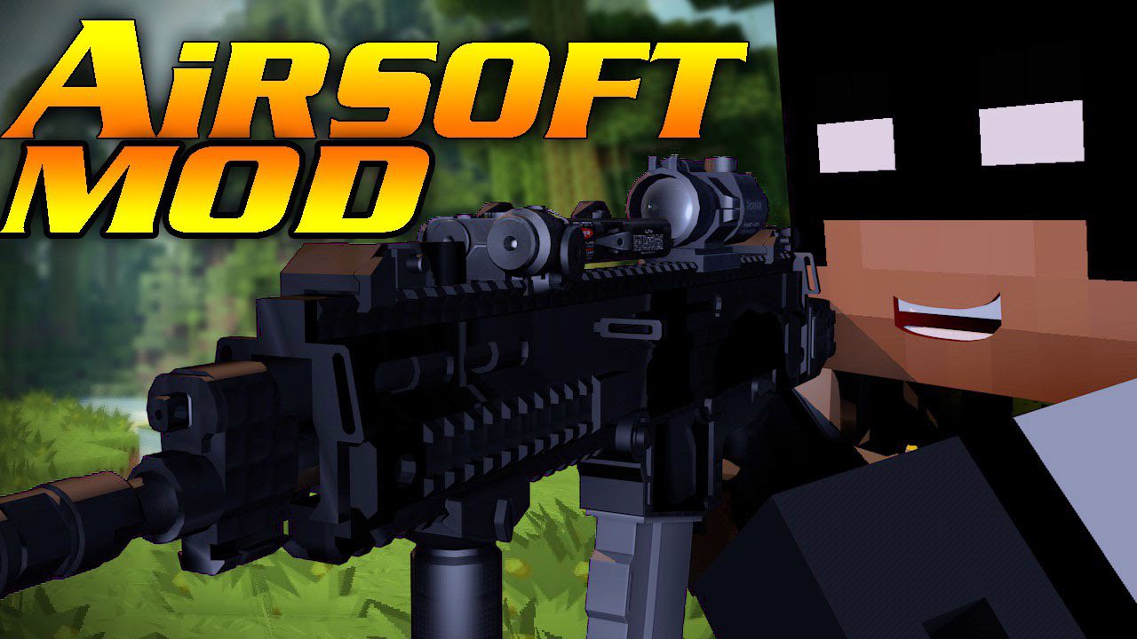 Airsoft Mod 1.7.2 (Airsoft Guns, Capture The Flag) 1