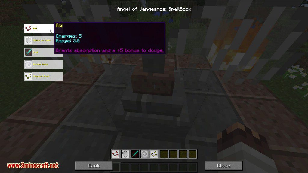 Angel of Vengeance Mod 1.15.2, 1.14.4 (Awesome Magic Spells) 8