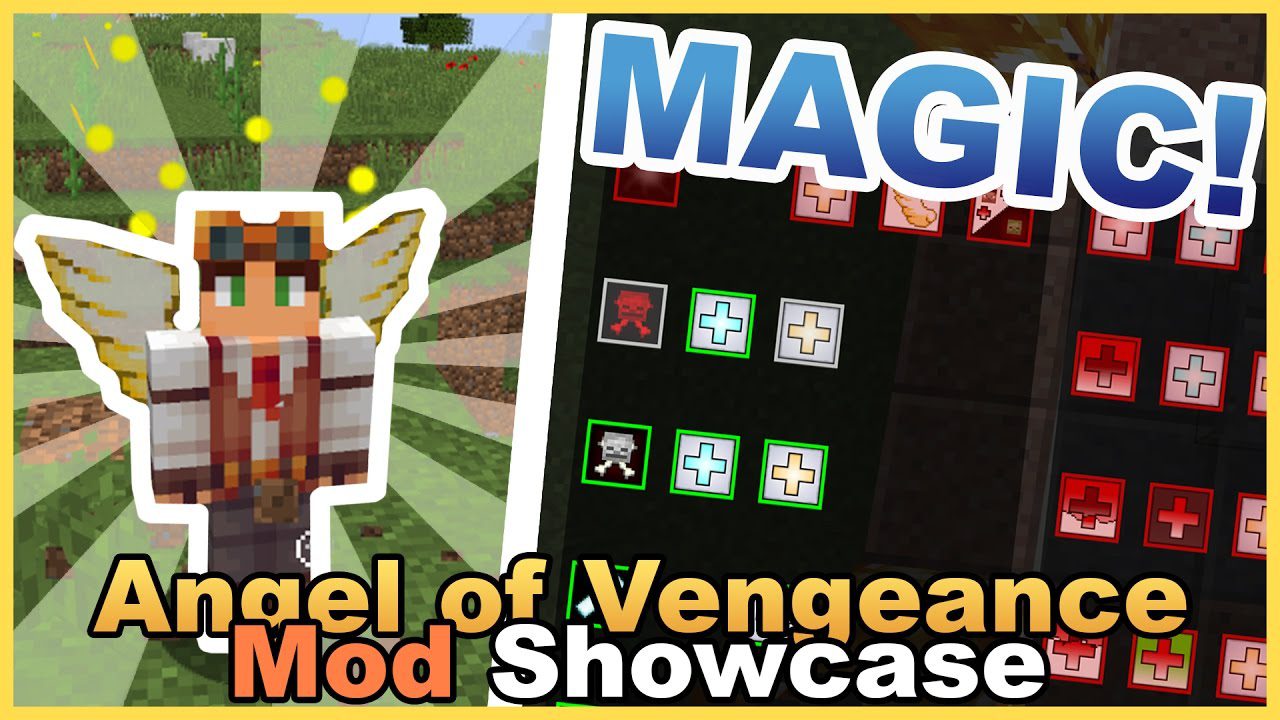 Angel of Vengeance Mod 1.15.2, 1.14.4 (Awesome Magic Spells) 1