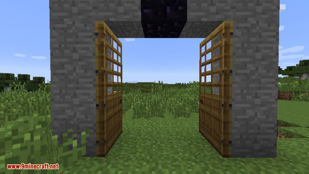 Big Doors Mod 1.10.2, 1.7.10 (Larger Wooden Double Doors) 3