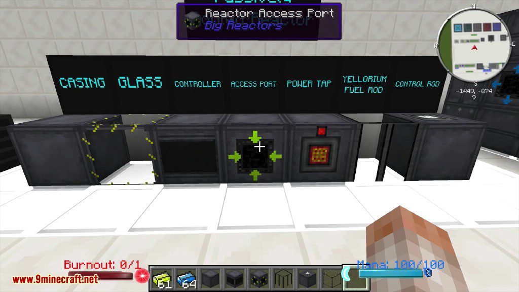 Big Reactors Mod 1.7.10 (Best Reactors, Turbines and Efficiency) 9