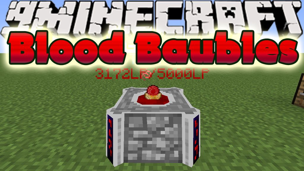 Blood Baubles Mod 1.11.2, 1.7.10 (Traveling Blood Mage) 1