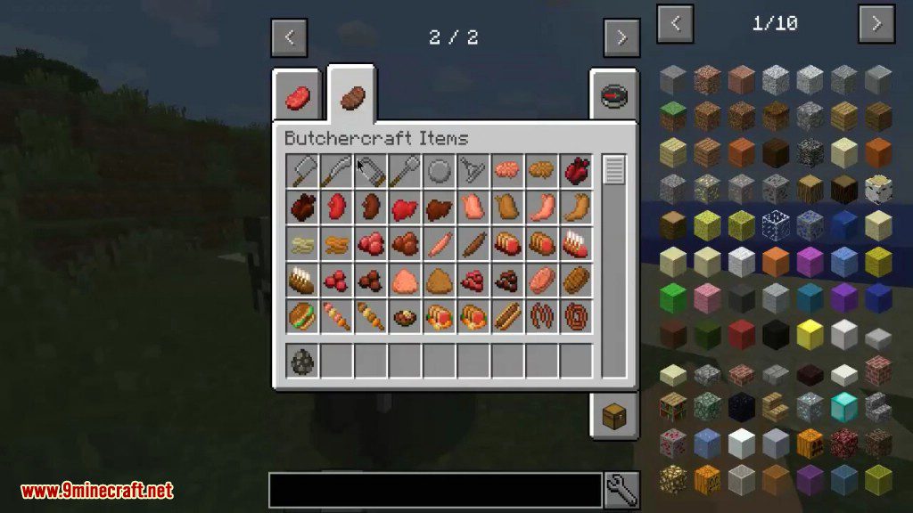 ButcherCraft Mod 1.12.2, 1.11.2 (Semi-Realistic Butchering) 4