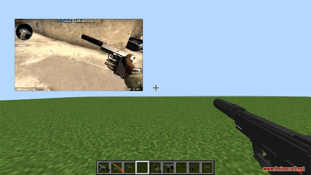 CS: GO 3D Model Realistic Resource Pack 1.11.2, 1.10.2 11