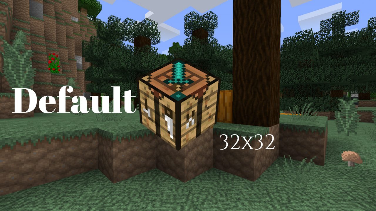 Default 32x32 Resource Pack 1.12.2, 1.11.2 1